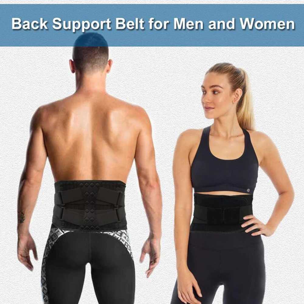 Sports Adjustable Lumbar Back Brace Antiskid Breathable Waist Support Belt for Exercise Fitness Cycling Running Gym Tennis Golf Y251025