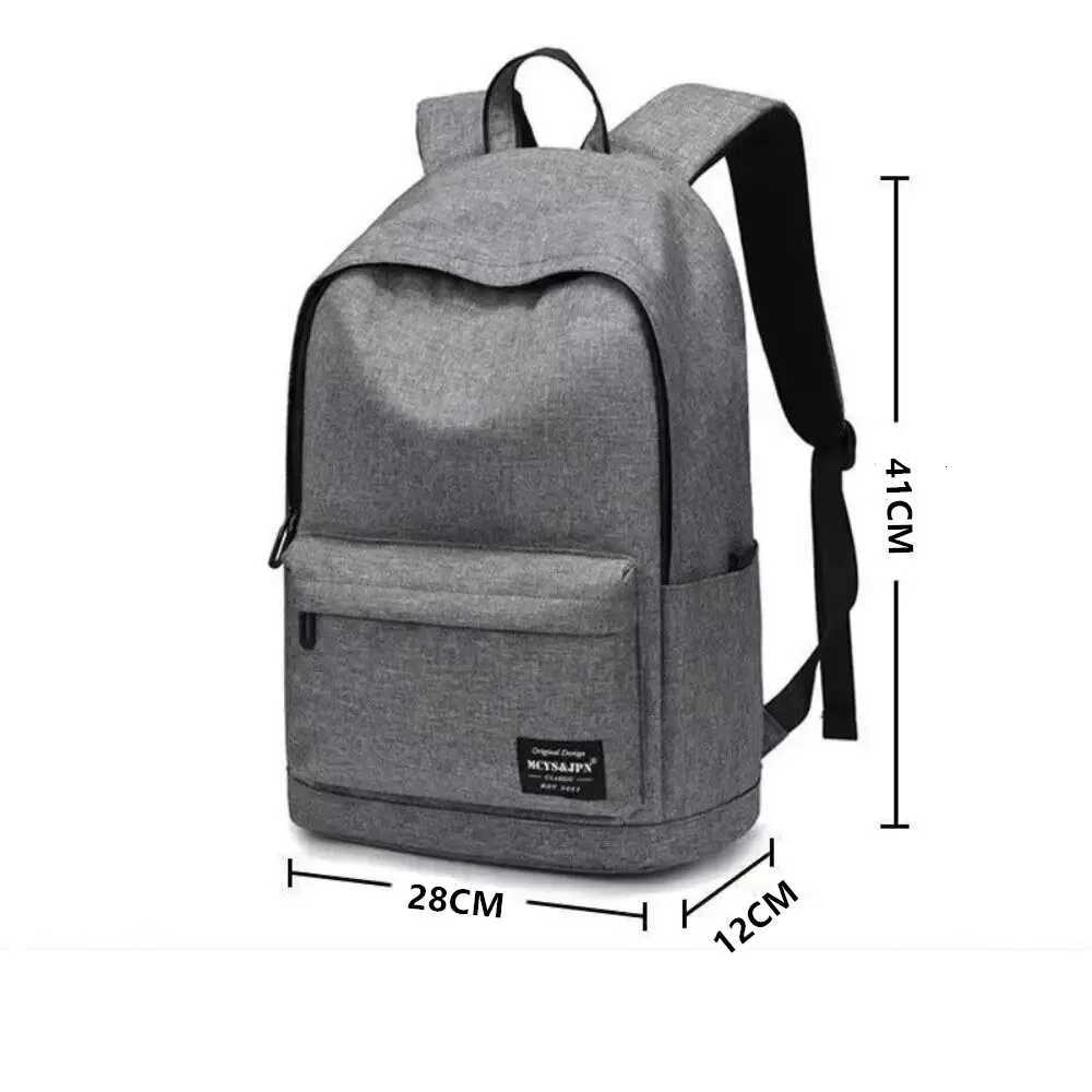 Casual Mens Minimalist Backpack Versatile Backpack Large Capacity School Student Computer Travel Bag Washable Unisex Backpack W251025