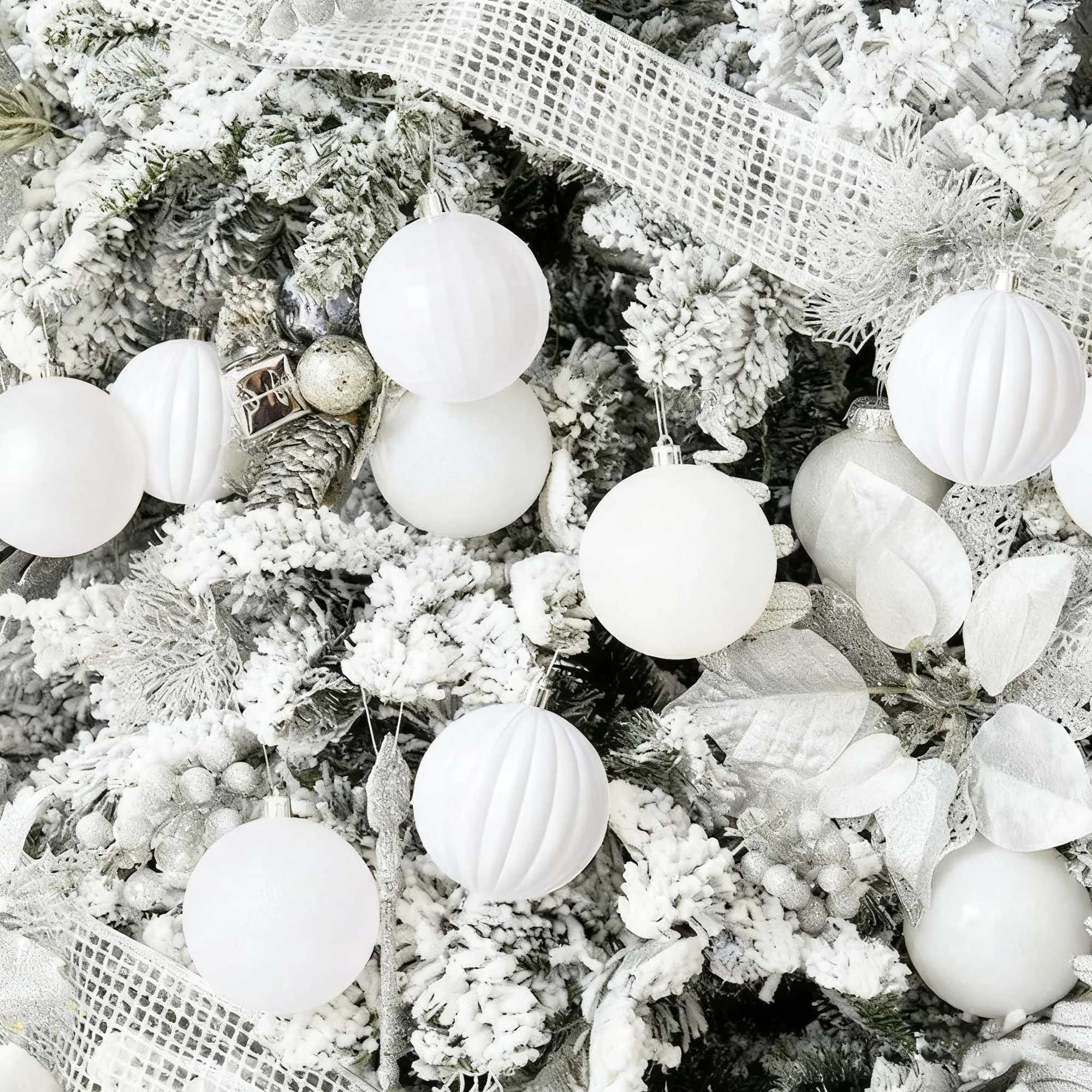 36pcs 3cm Christmas Balls Xmas Tree Hanging Pendent Plastic Red Gold Christmas Ball Ornaments Navidad 2025 Home Decor Kids Gift C251024