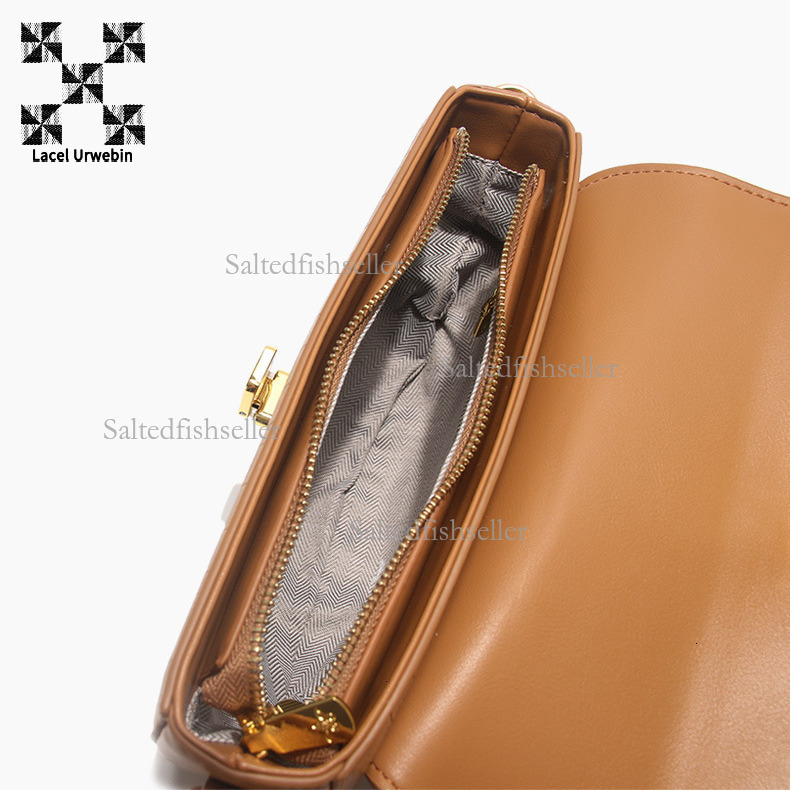 Lacel Urwebin Designer Fashion Popular Shoulder Bag Luxury Crocodile Pattern Half Moon Underarm Bag New High-end Trendy Chain Niche White Crossbody Ba