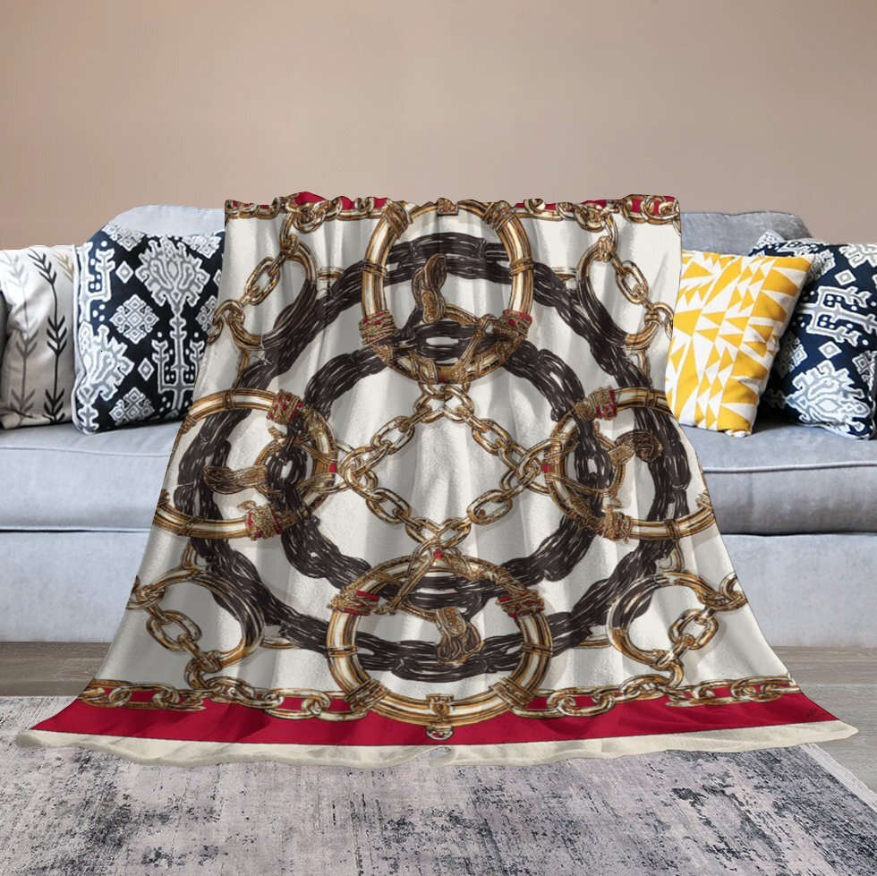 H Designer Horse blanket blanket throw cashmere vibration blanket copert Home Travel Throw Summer Air Conditioner Beach home bedding blankets throws H