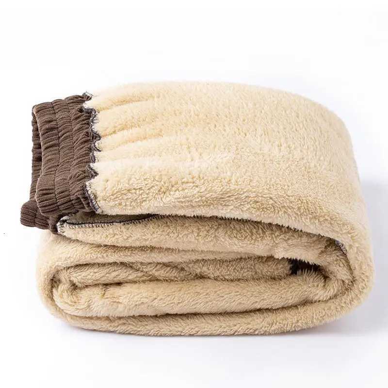 Winter Women Pants Corduroy embroidery Warm Sherpa Lined High Waist Thick Sweatpants Autumn Casual with Pockets Warm Harem PantsT251025