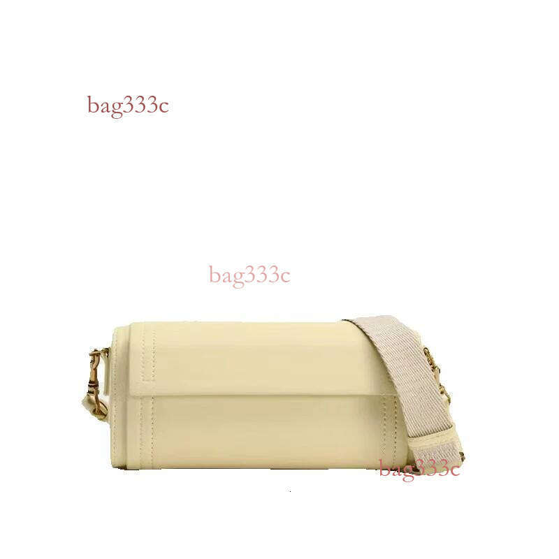 New High-Quality Women's Niche Design Cylindrical Single Shoulder Crossbody Pillow Bag Cowhide Woven Bag