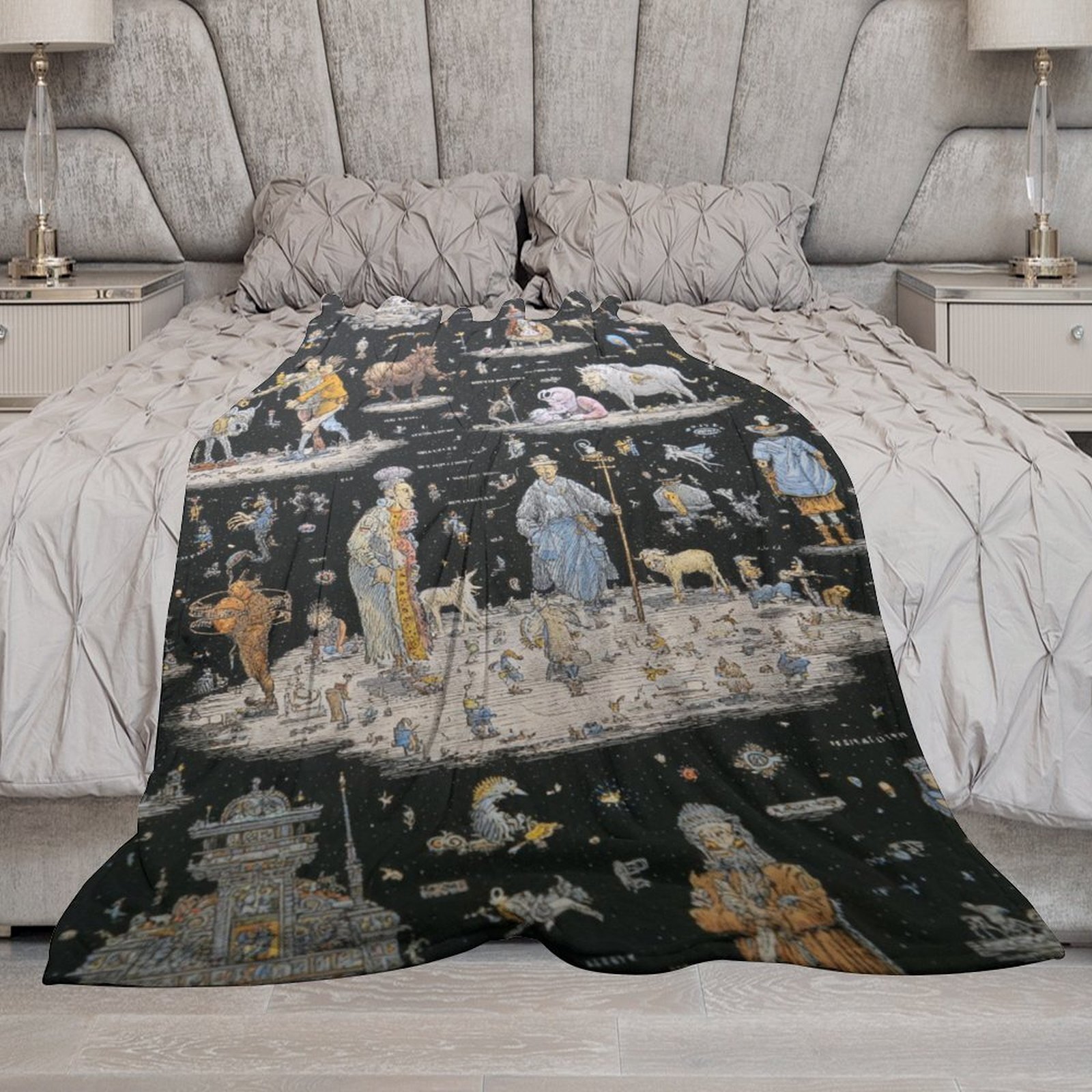 Designer Blackboard blanket blanket throw cashmere vibration blanket copert Home Travel Throw Summer Air Conditioner Beach home bedding blankets throw