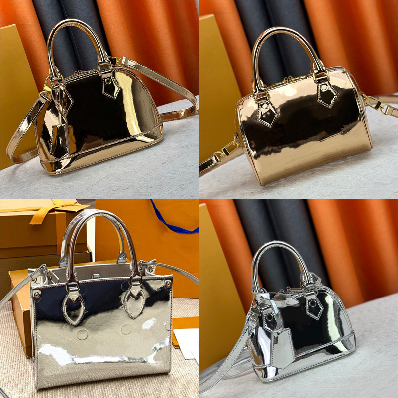 High quality New almas bb Womens crossbody shoulder bag Original designer handbag mirror quality leather chain bag embossing tote shell bag expensive walle