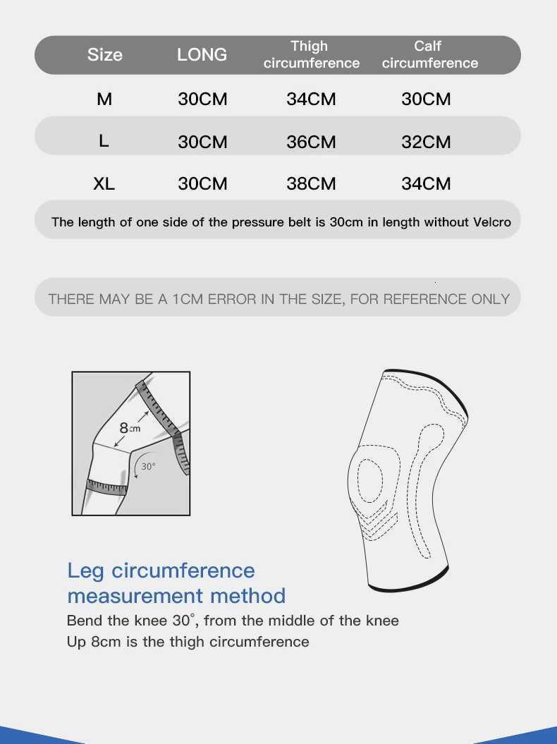 Kyncilor Elastic Silicone Knee Brace Nylon Sports Knee Pads Fitness Gear Patella Brace Running Basketball Volleyball Support Y251024