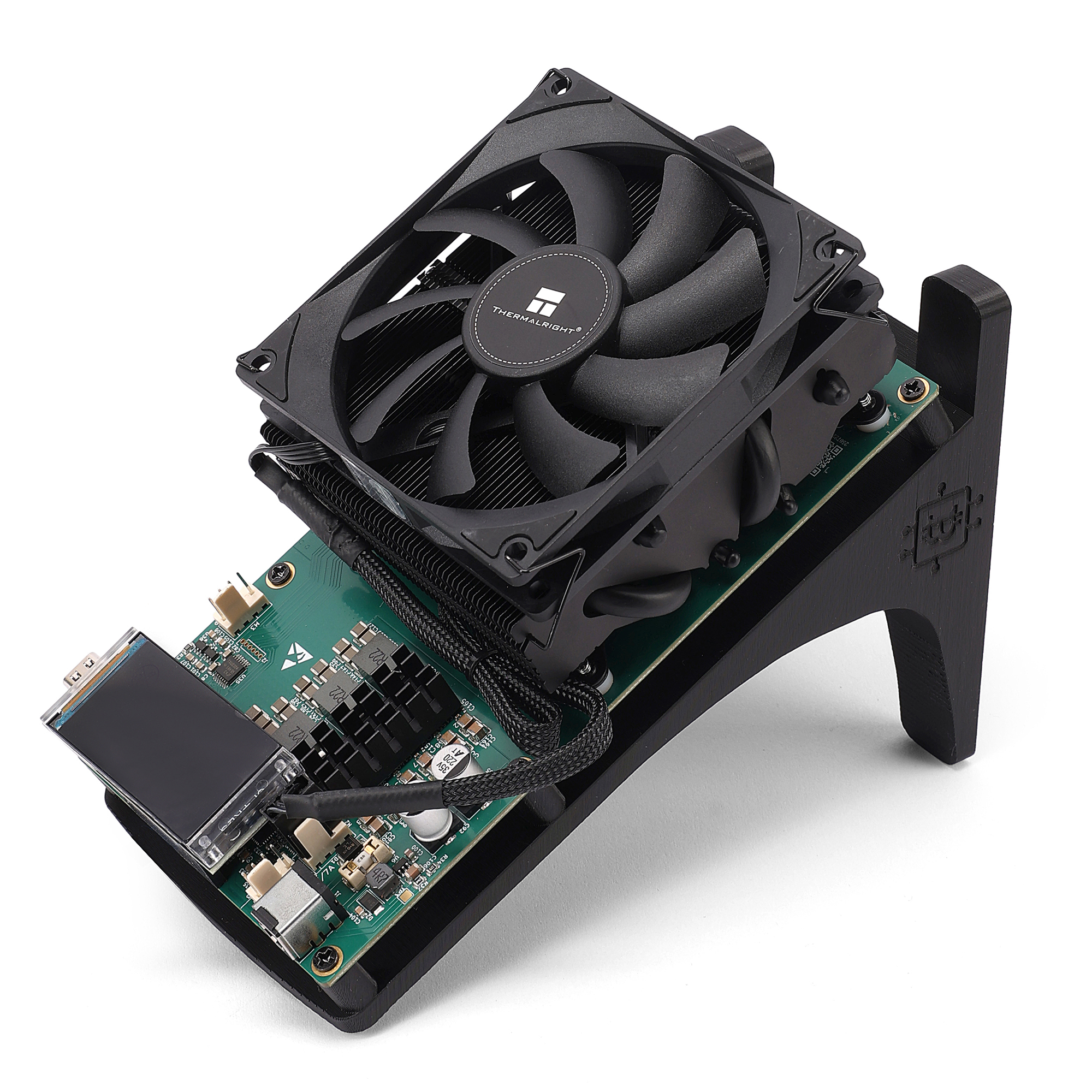 Stellapex Solo Miner Nerdqaxe++ 4.8TH/s Bitcoin Miner Hashrate 75W Power BM1370 Chips ASIC Miners Cryptocurrency Mining Hardware Crypto Machine Home B