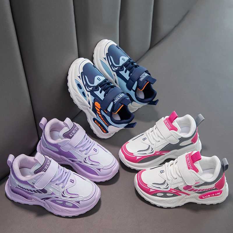 Kids Sneakers Children Casual Shoes 2025 New Trendy PU Leather Sports Shoes for Boy Girls Comfortable Running Shoes Gym TrainersT251025