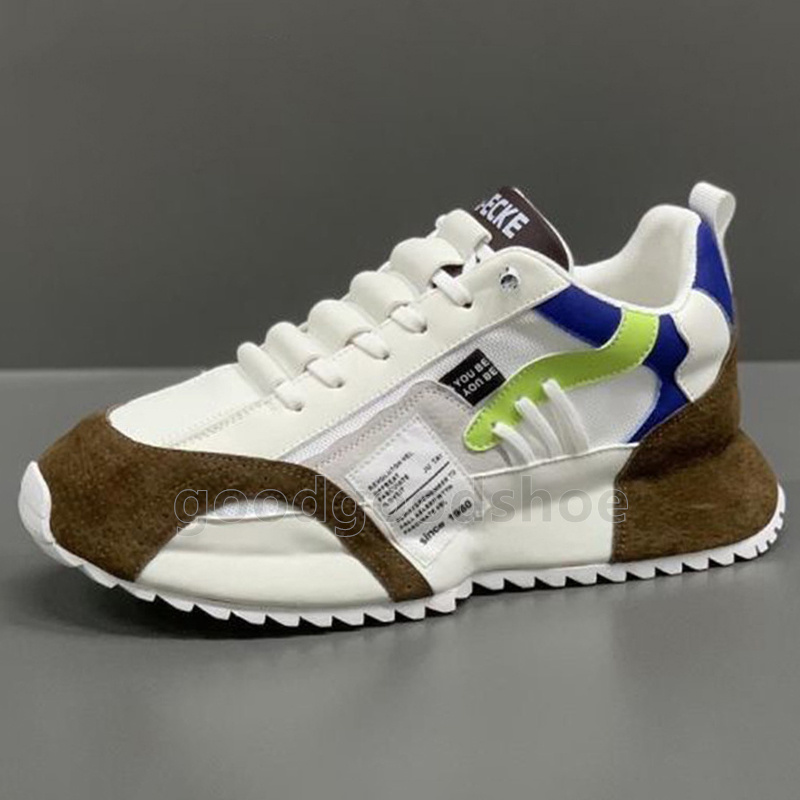 versatile mens running shoes mesh breathable airy trainers durable non-slip fashion green grey camel comfort jogging sneakers size 39-47