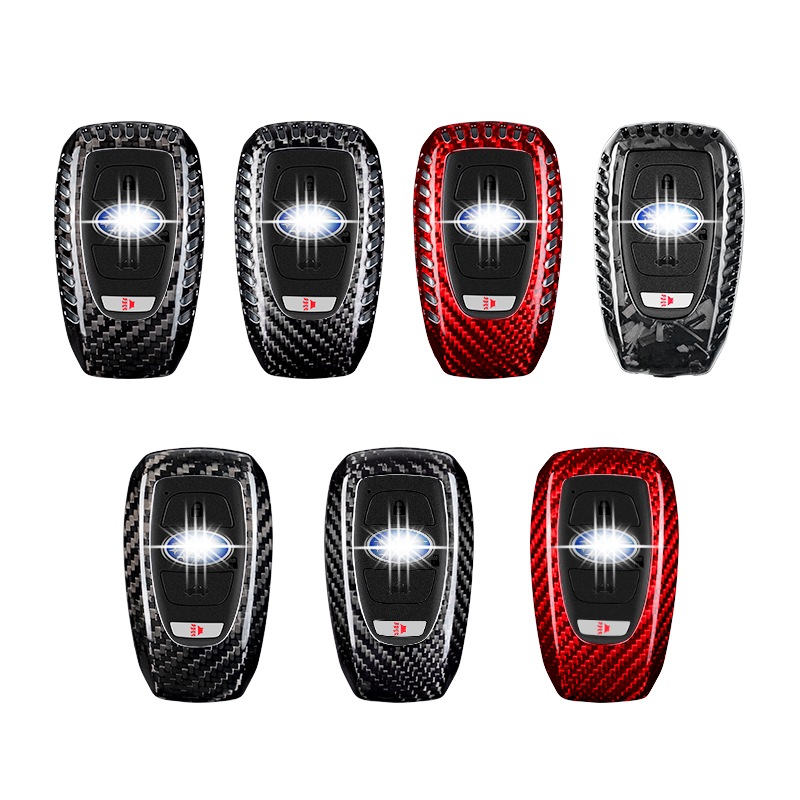 Carbon Fiber Car Key Case Cover For Subaru GT86 T-carbon Factory Sales Key Cover Fob Shell Interior Accessories Protect The Key