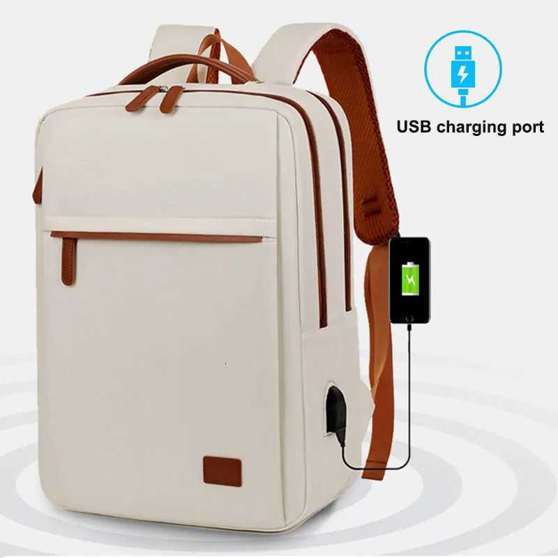 Womens Backpack New Waterproof Oxford Business Laptop Bags Mens Travel Backpacks Large Capacity Student School Bag W251025
