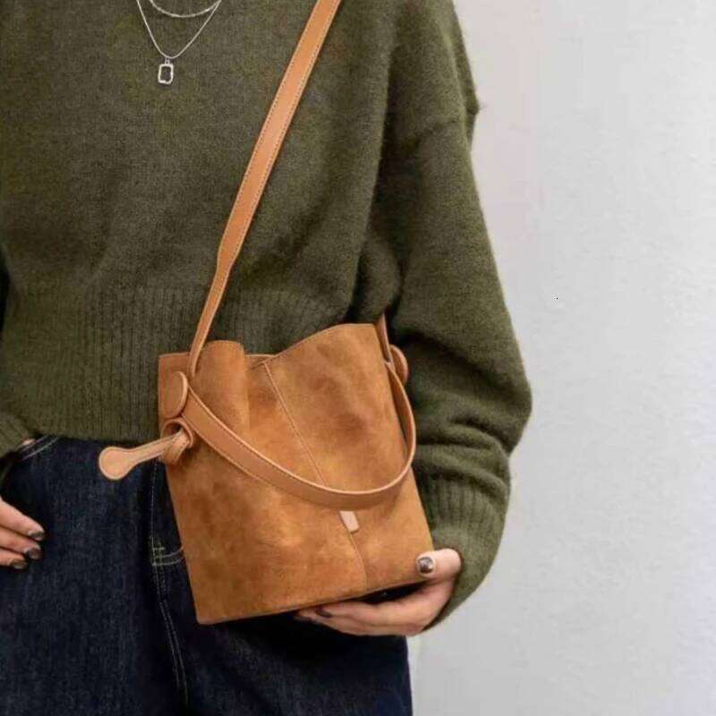 Jonlily Women Genuine Leather Shoulder Female Handbag Totes Casual Crossbody Bucket Daybag Commuter Bag Purse -Kg2069 251025