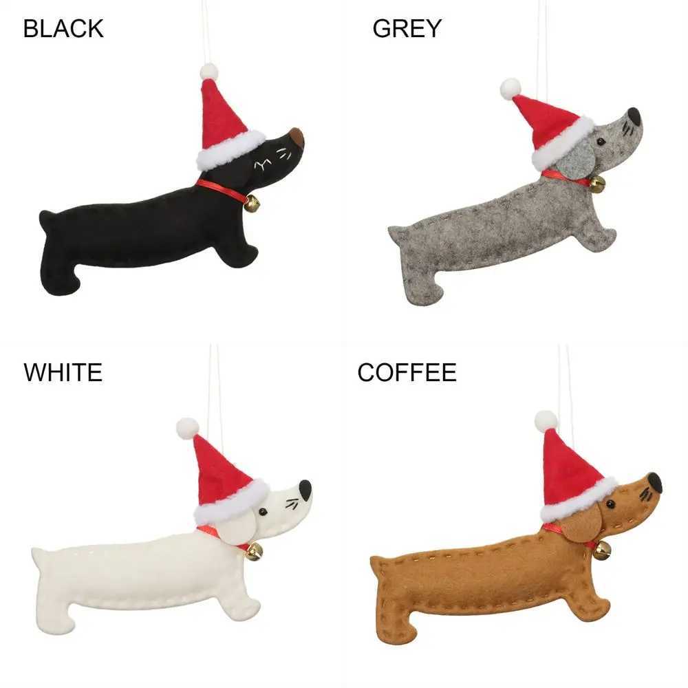 Gift Party Supplies Hang Decorations Ornaments Xmas Pendant Dachshund Dog Christmas Tree Accessories C251024