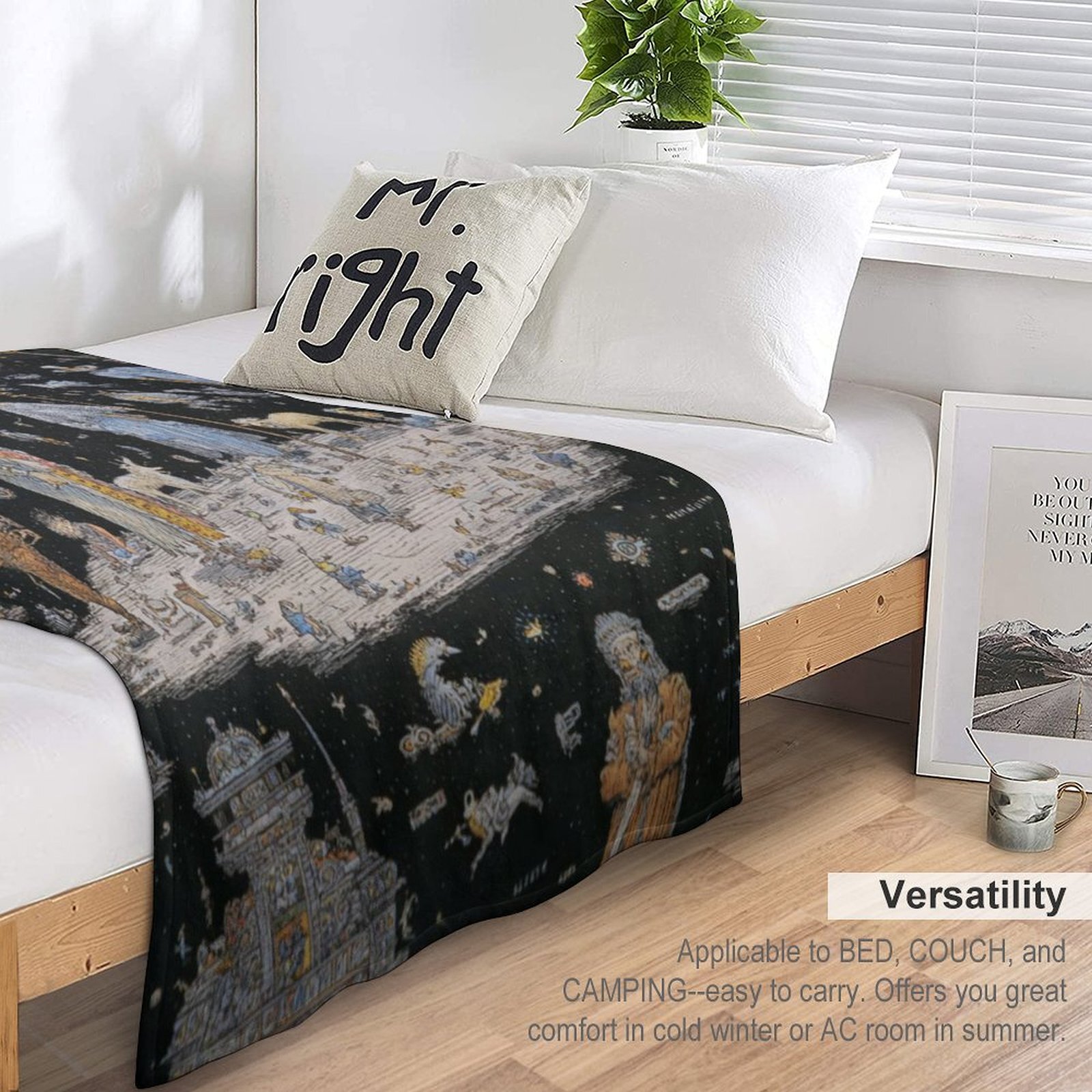 Designer Blackboard blanket blanket throw cashmere vibration blanket copert Home Travel Throw Summer Air Conditioner Beach home bedding blankets throw