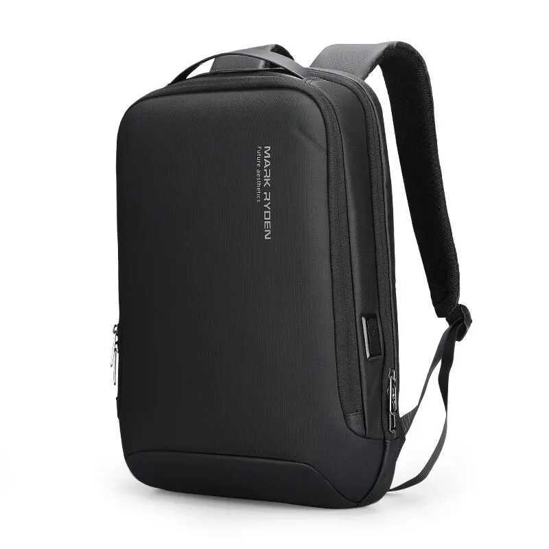 MARK RYDEN Slim Laptop Backpack for Men Business Minimalist Backpack YKK Zipper Scratch Resistant With USB W251025