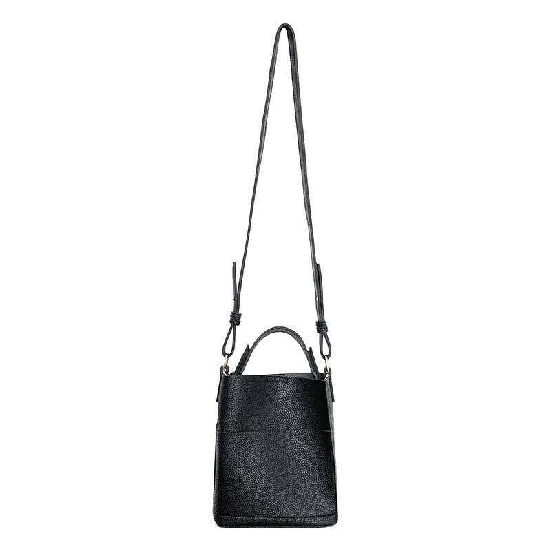 Jonlily Women PU Leather Shoulder Female Fashion Handbag Totes Small Bucket Crossbody Bag Casual Daybag Purse -Kg1576 251023 1025