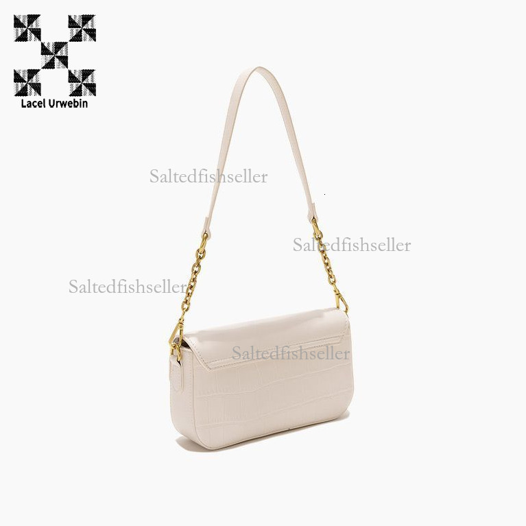 Lacel Urwebin Leather Women's Designer New High-end Fashion Versatile Large Capacity Rectangular Underarm Shoulder Bag Crossbody Bag Fashionable 