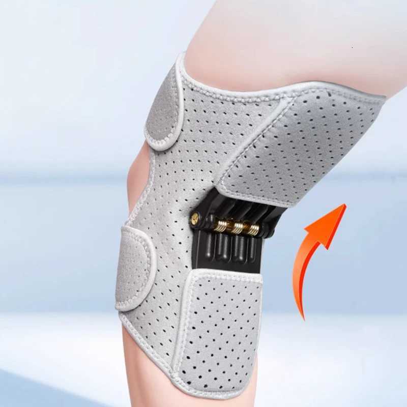 1PC Knee Protection Knee Booster Power Support Knee Pads Assisted Walking Device Patellar Support Knees Pad Stabilizer Support Y251024