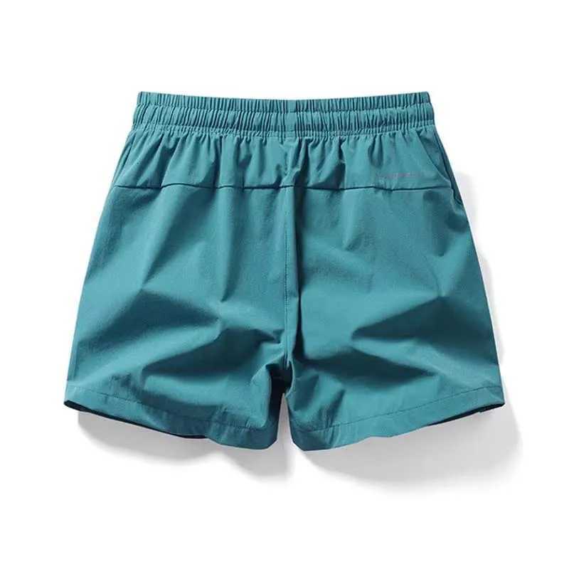 2025 New summer Mens Sports Sweatpants casual Shorts Pockets Basic Solid Color Lightweight Pants Jogging Beach Shorts MenXJ251025