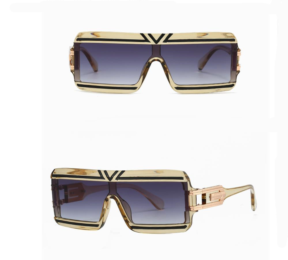 Designer Sunglasses For Women Men Oversized Sunglasses Fashion Classic Polarized Sunglasses Luxury Goggle Pilot PC Frame Oversized UV400 Eyewear K1049