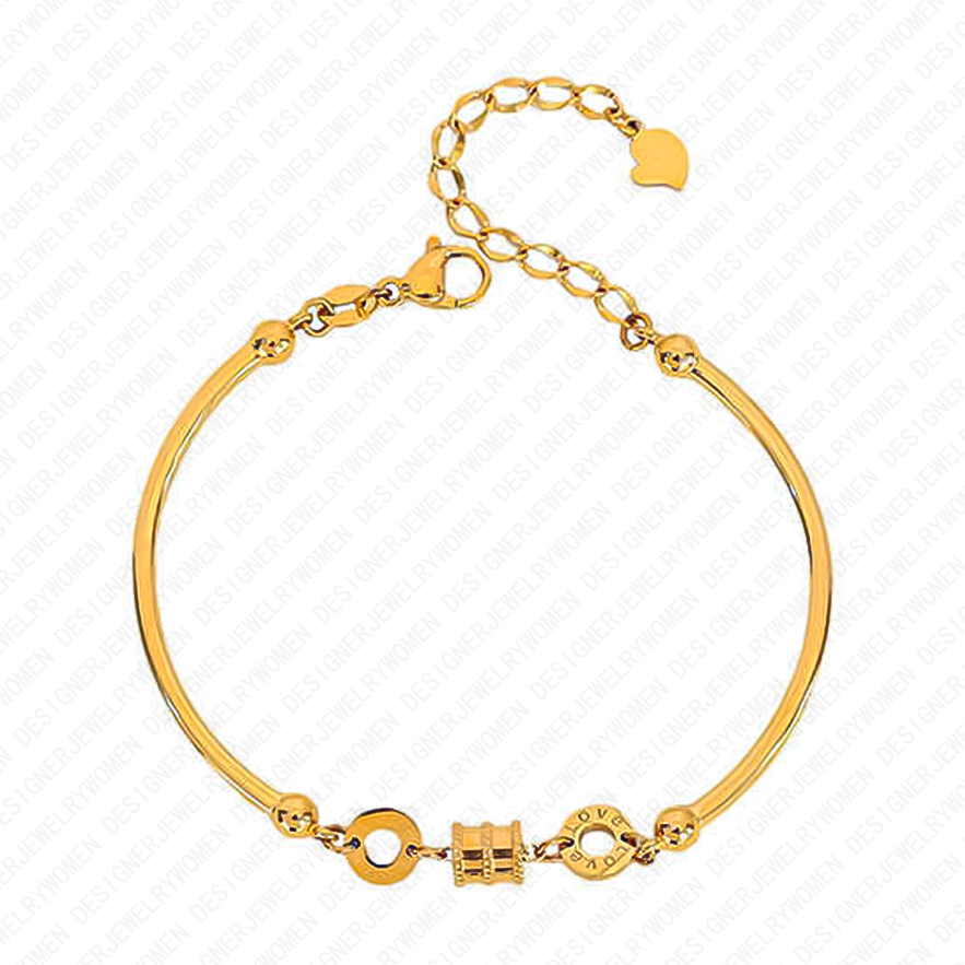 Designer Bracelet Bracelet for Women Stainless Steel Bracelets Gold Bangle Delicate Bangles Luxury Jewlery Designer for Women Elegant Timeless Fashion