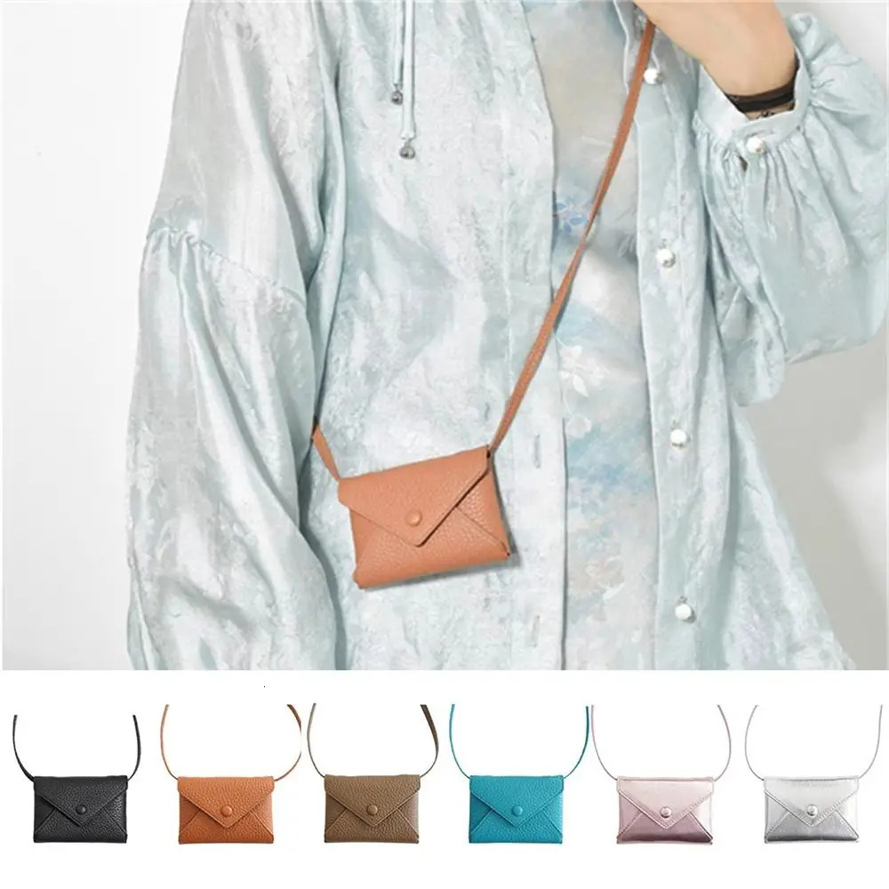 Shoulder Bag Crossbody Bag Waist Bag Key Bag Coin Purse PU Leather Multifunctional Mini Bag Necklace for Women Girls 251023