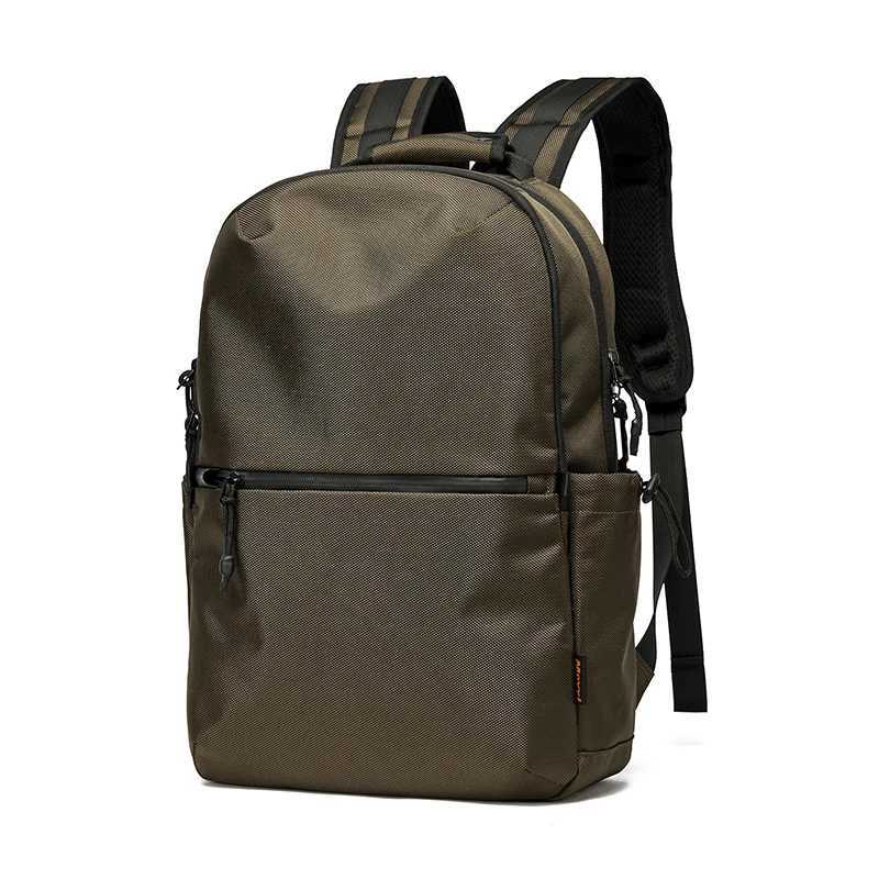 Simple Style Waterproof Large Capacity Men Travel Backpack Black Brown Outdoors Knapsack 16 Inch Laptop Teenagers School Bag W251025