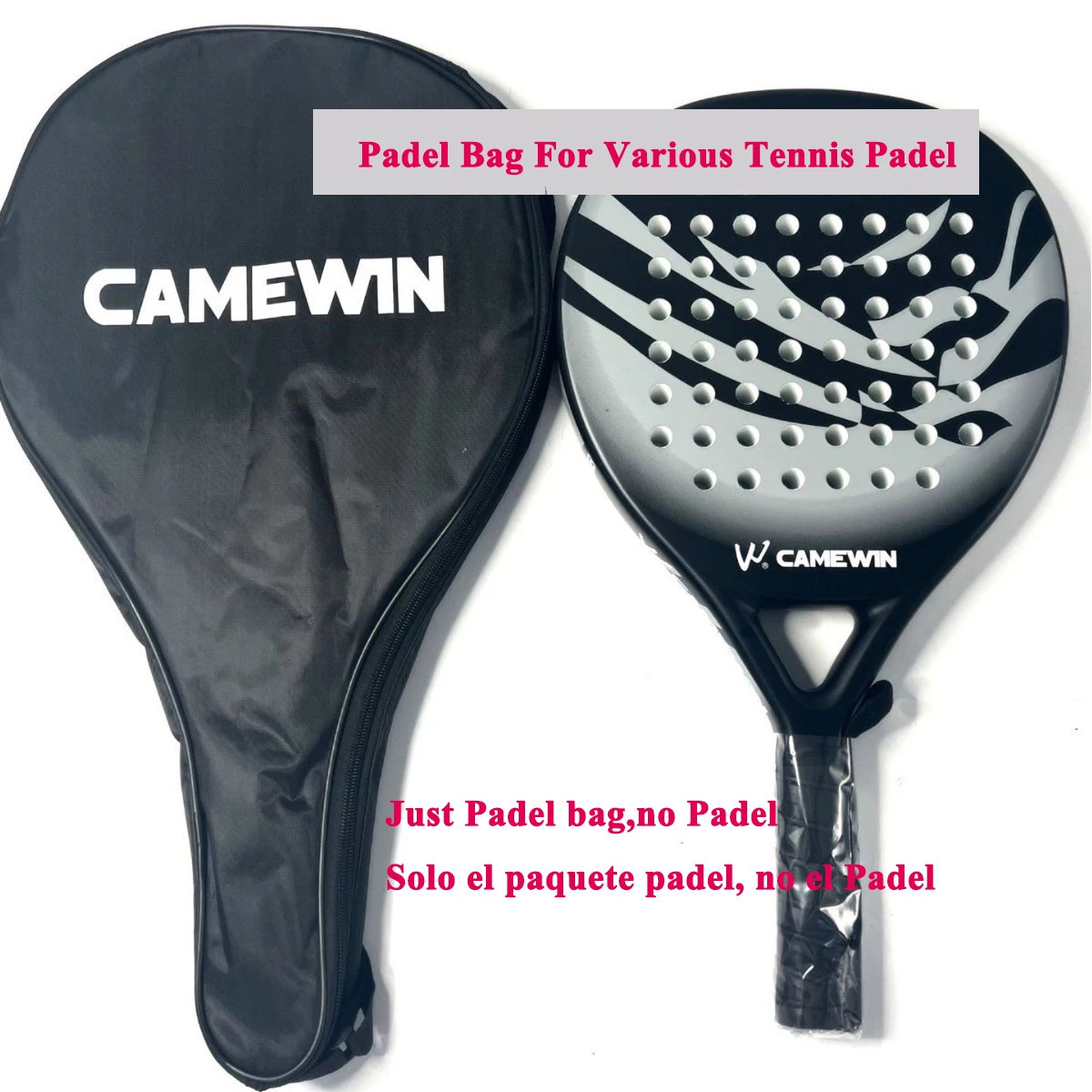 Oxford Padel Paddle Bag Cover For Various Tennis Racket Soft Face Carbon Fiber EVA Sports Racquet Unisex Tennis Shoulder Bags 251024