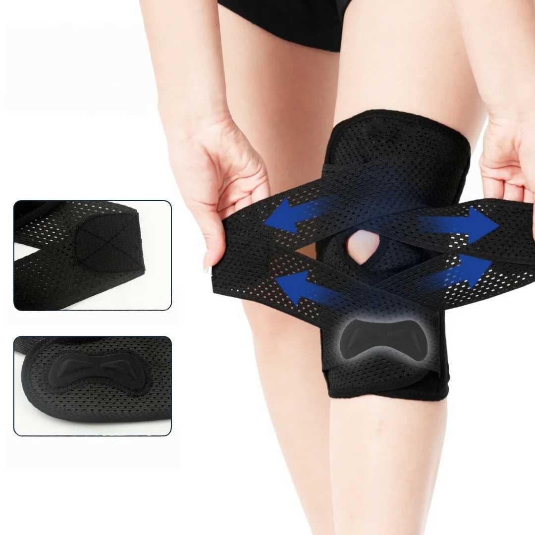 Adjustable Lightweight Compression Knee Brace Meniscus Patella Knee Support Strap Knee Wrap Knee Pads Joint Protector for Sports Y251024