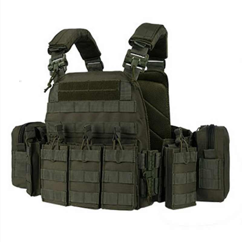 YAKEDA 6094 Hunting Vest Quick Rease Plate Carrier1000d Nylon Outdoor Protective Adjustab Vest Chest Rig Y251022