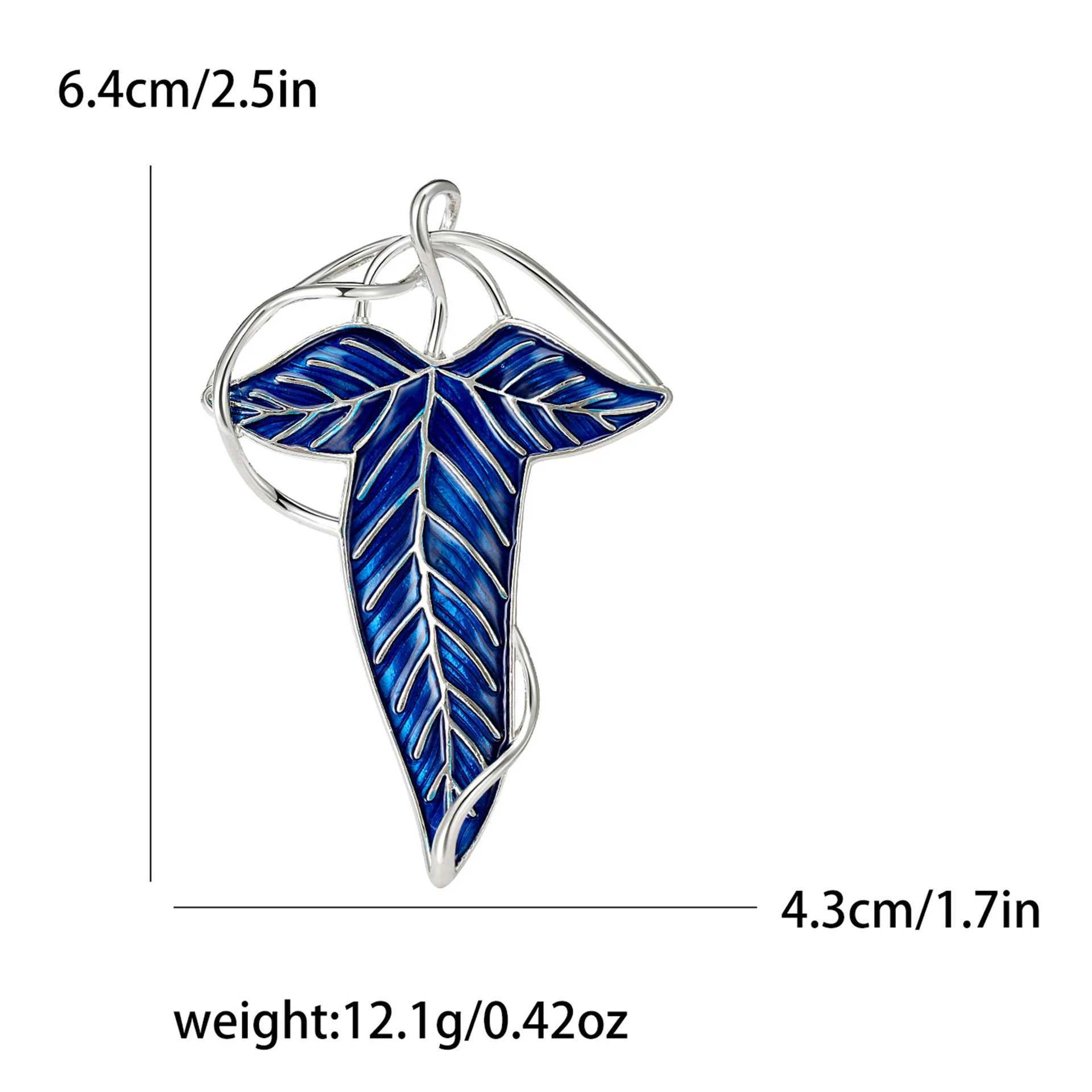 Fashion The Lord of the Rings Brooches For Women Unisex Vintage Enamel Plants Leaves Pins Casual Party Brooch Jewelry Gifts J251115