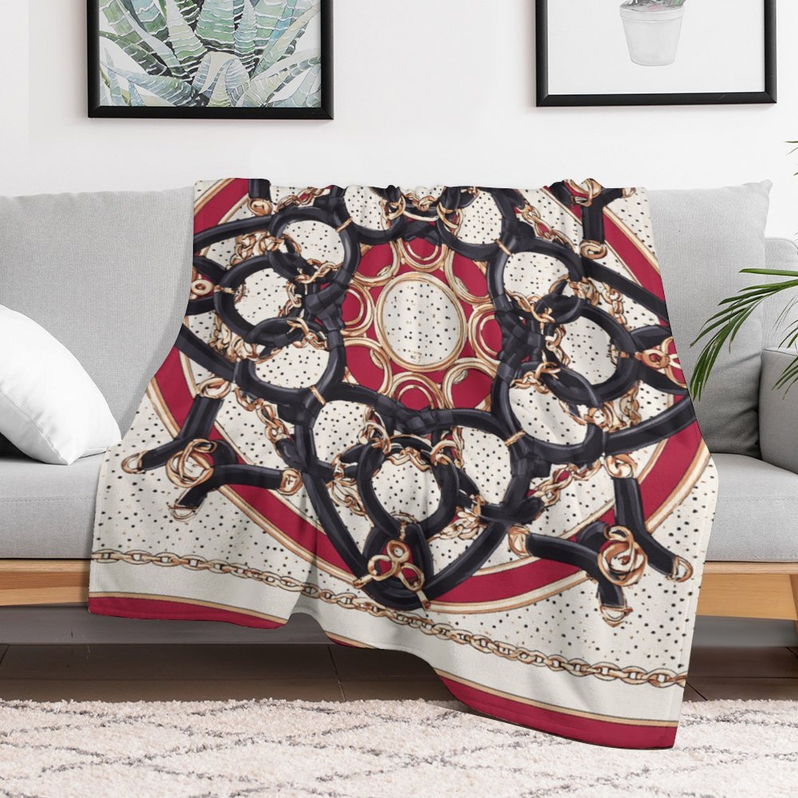 H Designer Horse blanket blanket throw cashmere vibration blanket copert Home Travel Throw Summer Air Conditioner Beach home bedding blankets throws H