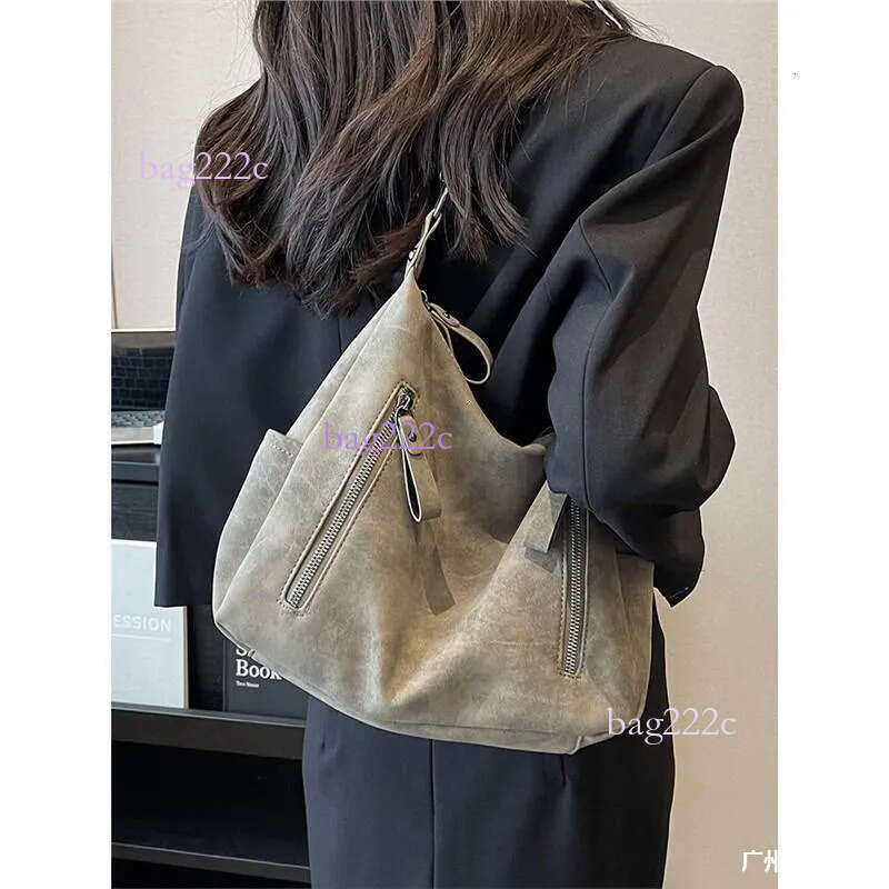 Designer Women Crossbody Large Capacity Shoulder Bag Oblique Cross Single Handbags Retro Matte PU Leather Hobos H7.9#45