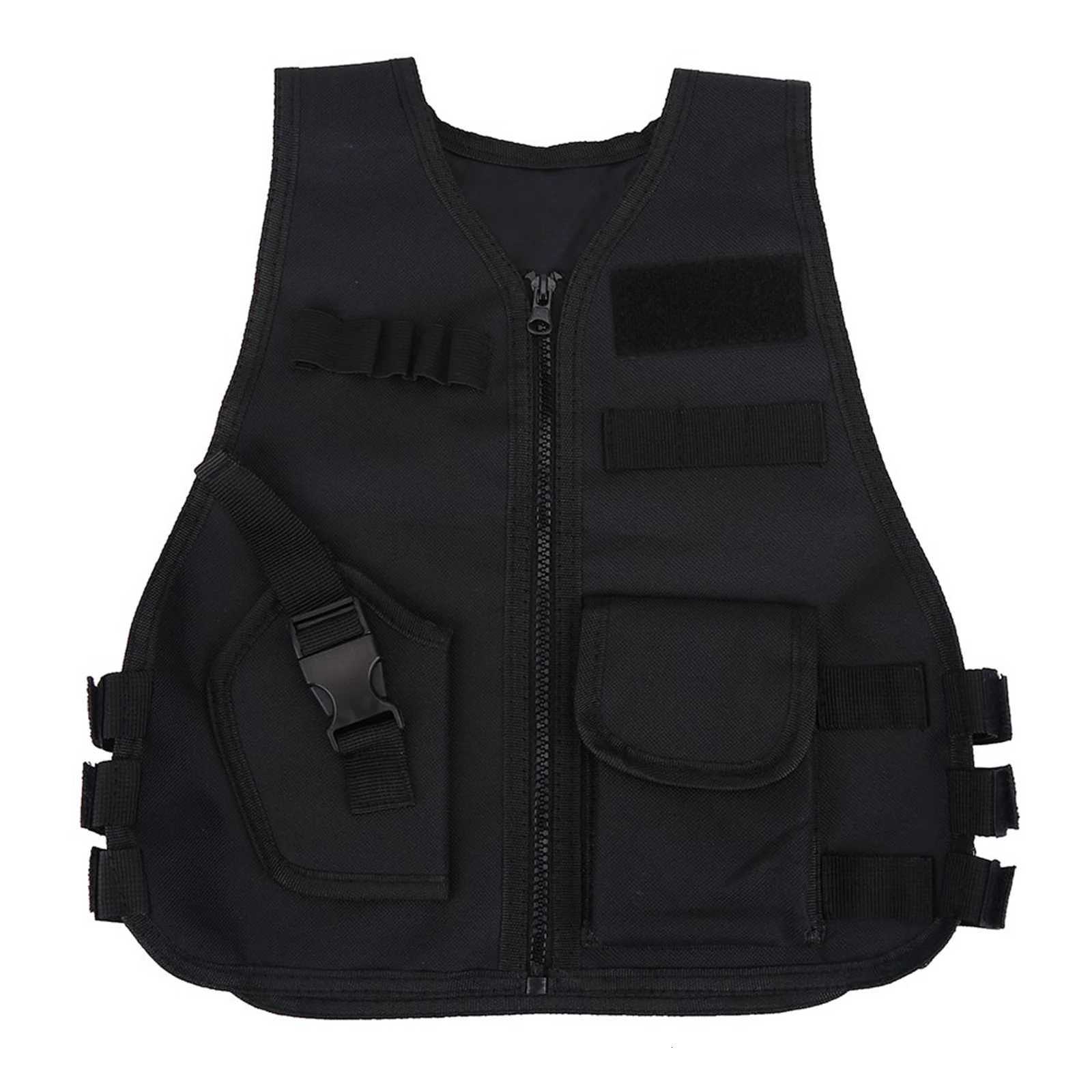 Boys Vest Chidren Tactic Vest Breathab Children Kids Vest Protective Waistcoat for Outdoor Hunting Games Tactic Vest Y251022