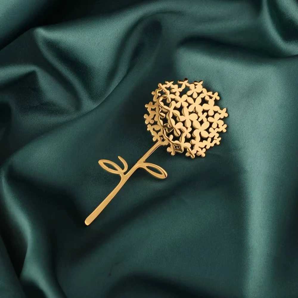 Dandelion brooch heart palpitations electrocardiogram chest accessories boutique clothing accessories special sale J251115