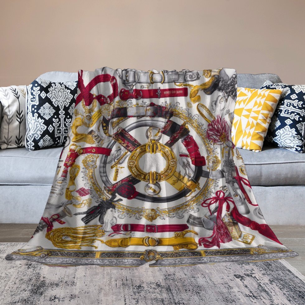 H Designer Horse blanket blanket throw cashmere vibration blanket copert Home Travel Throw Summer Air Conditioner Beach home bedding blankets throws H