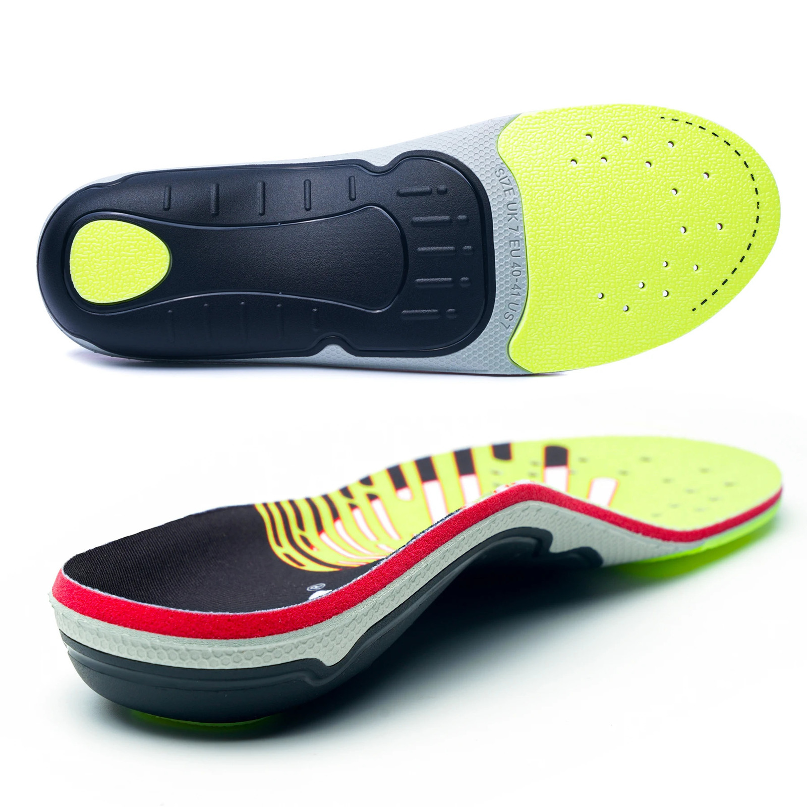 Plantar Fasciitis Relief Orthopedic Insole Flat Foot High Arch Support Men Women Work Ortic Insert Sport Shoe Sneaker Sole251020