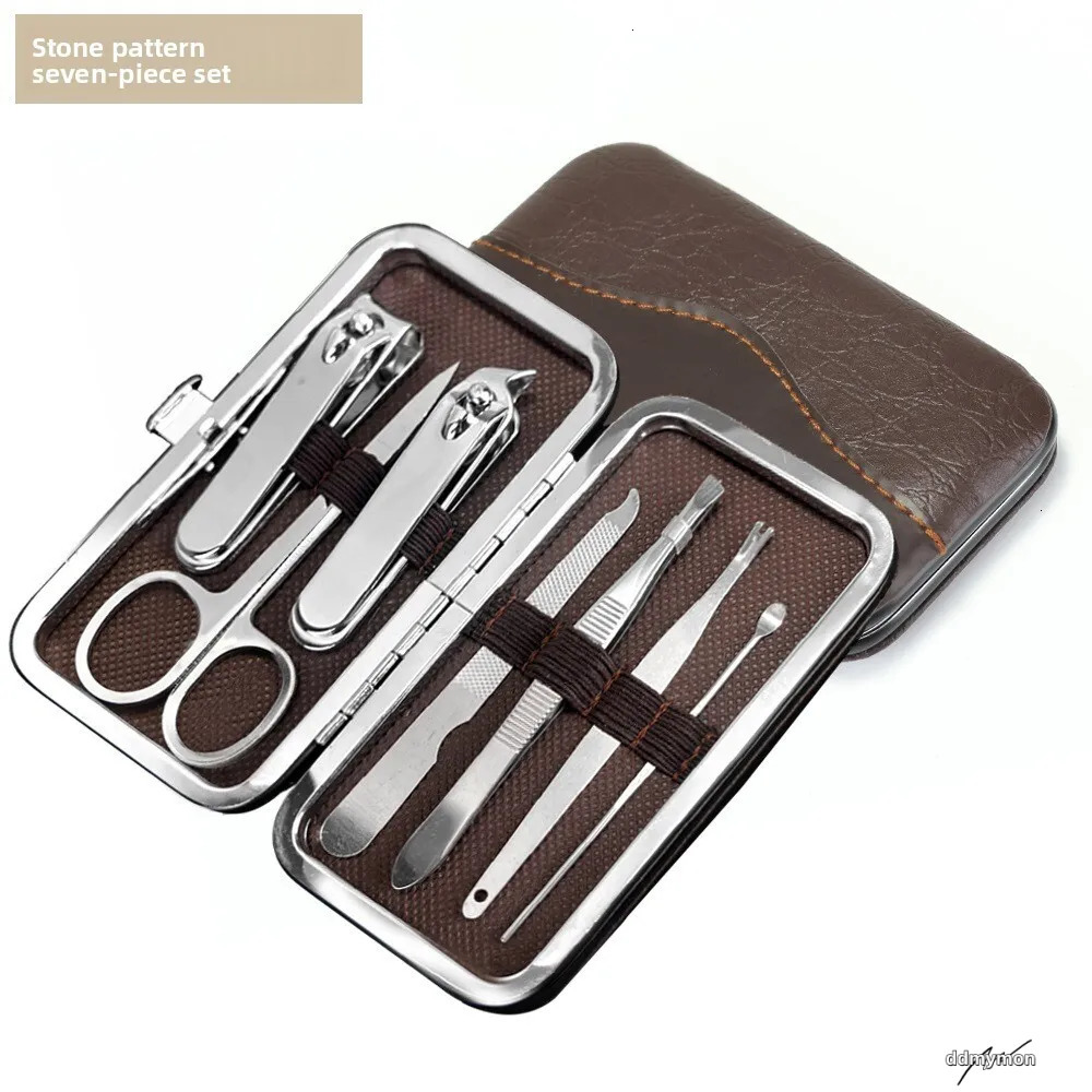 Complete Manicure Set: Round Tail Contouring Clippers, Nail Cutter, And Beauty Tool Kit Ddmymon