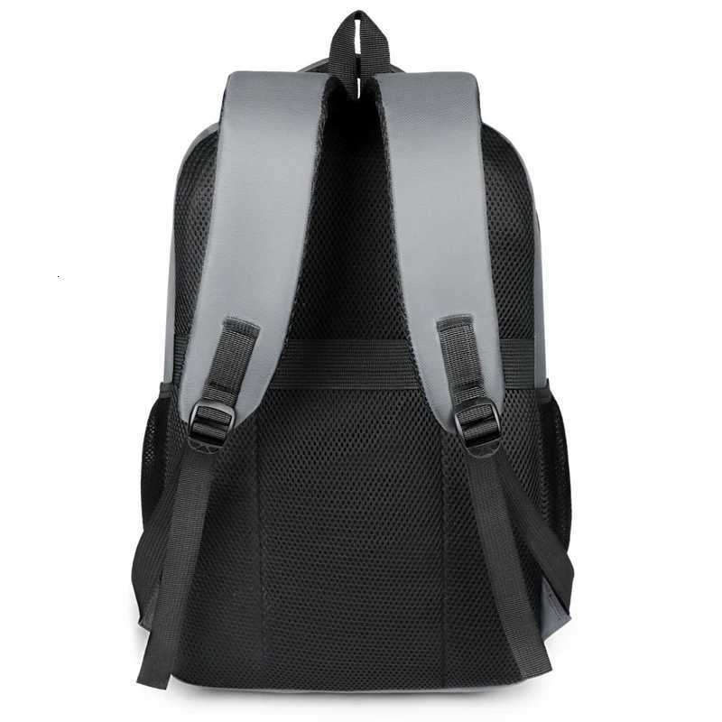 Mens largecapacity backpack multicompartment design ideal choice secure zipper closure travel backpack W251025