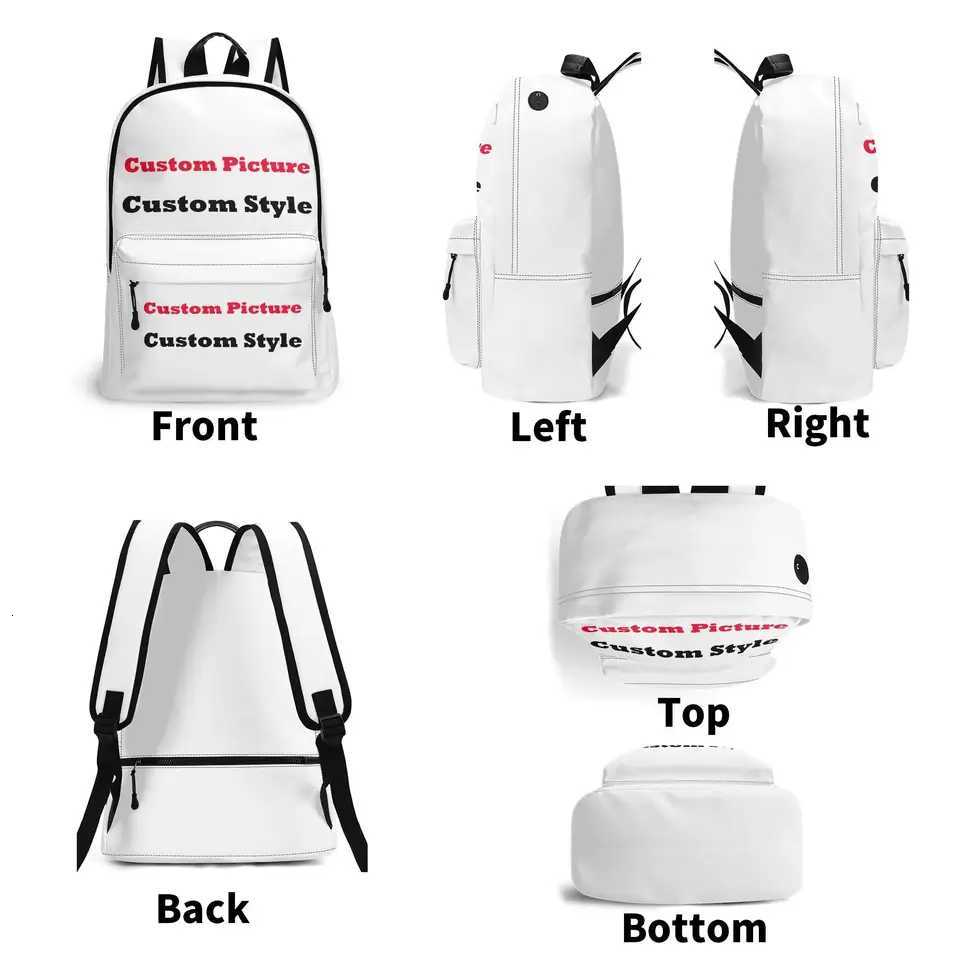 Flower Customization Travel Polynesian Hiking MenS Backpack Twill Leather Backpack Computer Bag Travel MenS Bag Design Samoan W251025