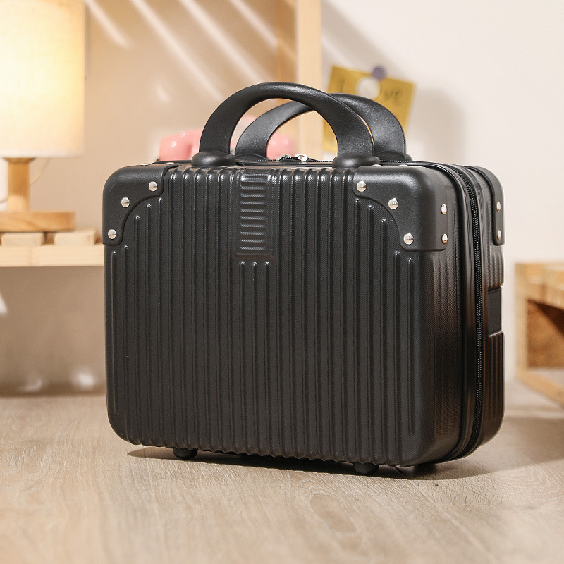 14-inch suitcase cosmetic bag small luggage box female internet celebrity boarding lightweight leather suitcase mini storage box
