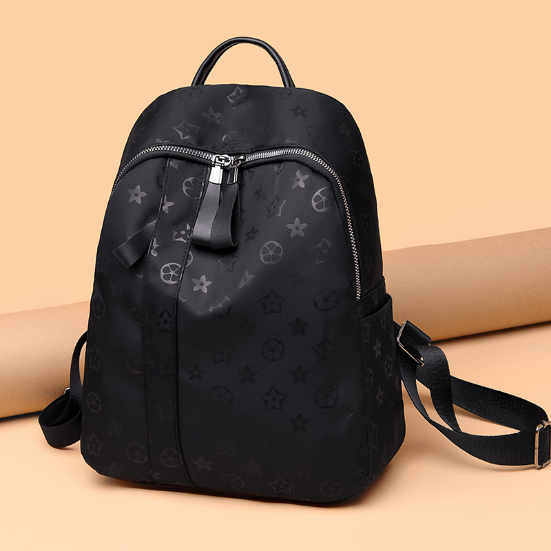 backpack designers 2025 New Korean Style Women Backpack Soft Leather Fashion Print Convertible Shoulder Crossbody Bag