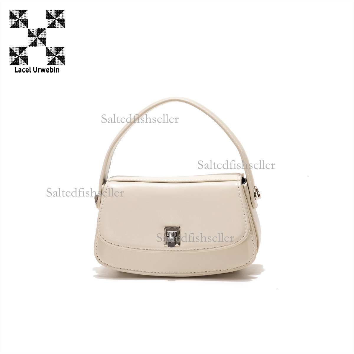 Lacel Urwebin Designer Summer New Handbag High-end Luxury Niche Metal Flip Chain Shoulder Crossbody Bag Fashionable Versatile Mini Business Bag Mobile