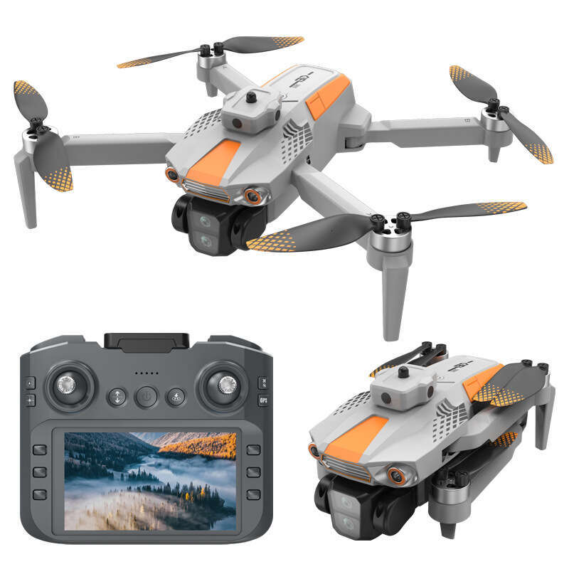 LF Drone With Screen Brushless Motor HD Aerial Photography GPS Intelligent Positioning Remote Control Aircraft