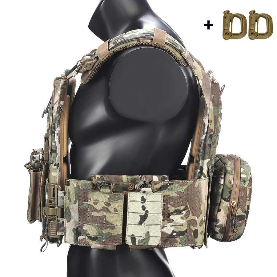 Outdoor multifunctional laser quick rease hunting vest shoulder and waist quick rease accories reinforced rib design Y251022