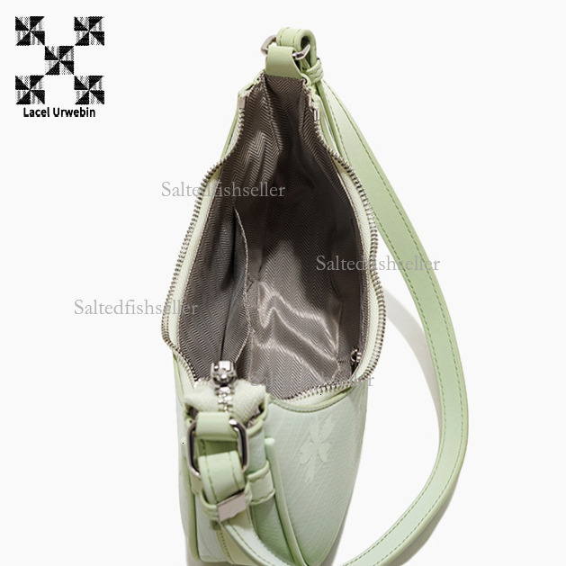 Lacel Urwebin Designer New Chinese Printed High-end Crescent Bag Fashion Lightweight Women's Casual Shoulder Crossbody Bag Luxury Simple Handbag 