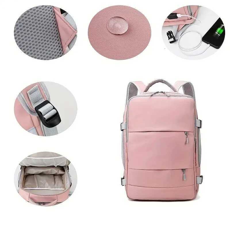 Backpack Large Capacity Journey Multifunction Travel Backpack With Shoe Storage Multilayer Luggage Bag W251025