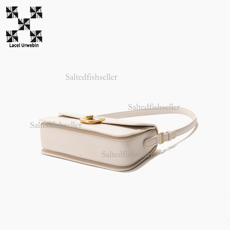 Lacel Urwebin Designer High-end Luxury Women's Shoulder Bag Fashion Summer New Item High-quality Leather Metal Buckle Business Versatile Commutin