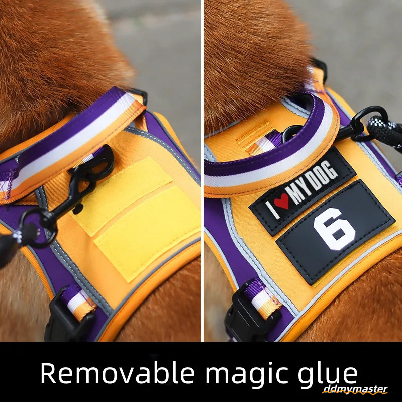- Adjustable No Pull Dog Harness With A Handle, Reflective Soft Padded Pet Vest For Dogs, Extra Large Size Ddmymaster