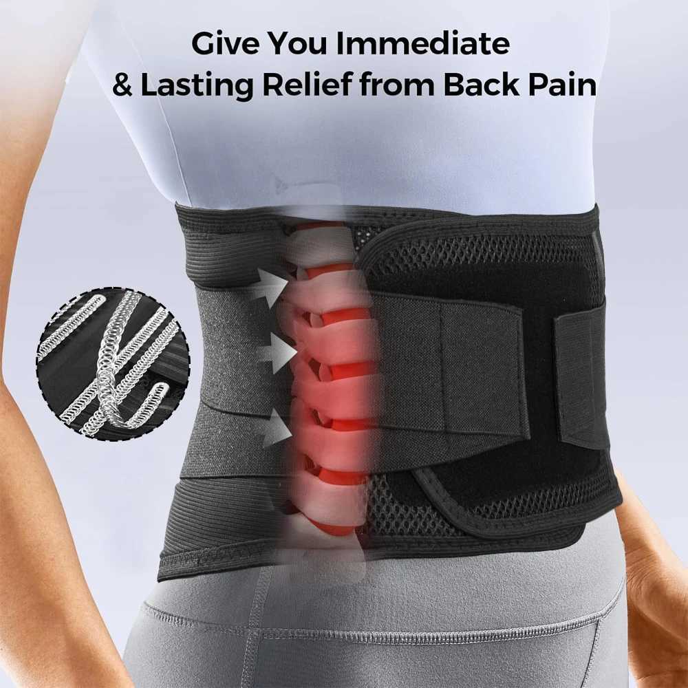 Sports Back Brace for Men Lower Back Pain for Sciatica Herniated Disc Scoliosis Breathable Back Support Belt for Women Work Y251025